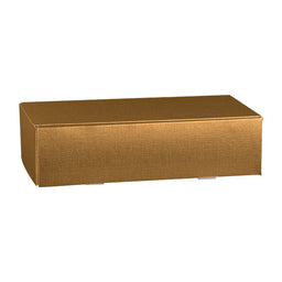 Matte Spun Gold - 2 Bottle Box - 7-1/4 x 3-1/2 x 13-3/8"