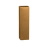 Matte Spun Gold - 1 Bottle Box - Top Opening - 3-1/2 x 3-1/2 x 15"