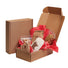Tawny Textured Rib - E-Commerce Corrugated Box - 7-1/4 x 3-1/2 x 13-3/8" (B-Flute)