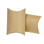 Natural Kraft - Pillow Box - 4 x 4 x 1-3/8"