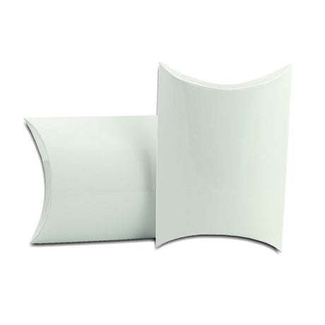 White Gloss - Pillow Box - 6-11/16 x 5-1/8 x 1-9/16"