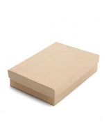 Natural Kraft - Jewelry Box - 5-1/2 x 3-1/2 x 1-7/8"