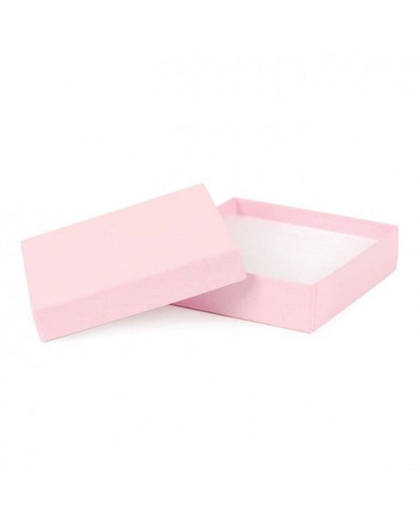 Kraft Pink - Jewelry Box - 3-1/2 x 3-1/2 x 7/8"