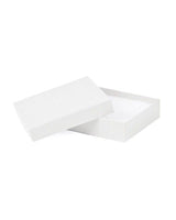 White Kraft - Jewelry Box - 3-1/2 x 3-1/2 x 7/8"