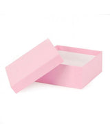 Kraft Pink - Jewelry Box - 3-1/2 x 3-1/2 x 1-1/2"