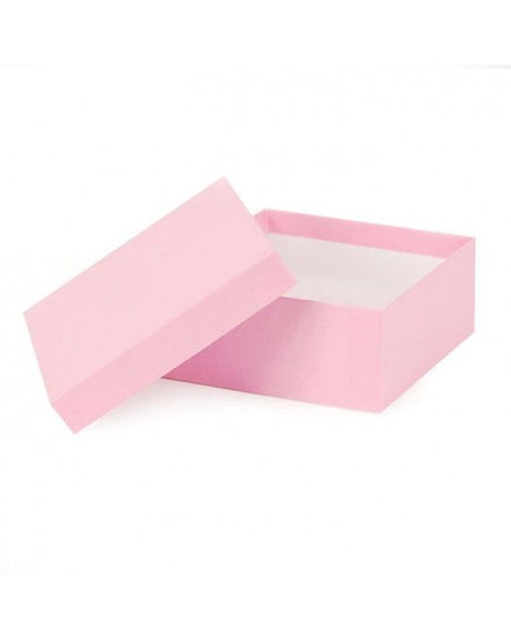Kraft Pink - Jewelry Box - 3-1/2 x 3-1/2 x 1-1/2"