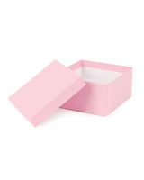 Kraft Pink - Jewelry Box - 3-1/2 x 3-1/2 x 1-7/8"