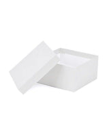 White Kraft - Jewelry Box - 3-1/2 x 3-1/2 x 1-7/8"