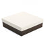 Matte Coffee And Cream - Jewelry Box - 3-1/2 x 3-1/2 x 1"