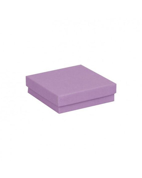 Matte Lilac - Jewelry Box - 3-1/2 x 3-1/2 x 1"