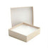 Matte Oatmeal Groove - Jewelry Box - 3-1/2 x 3-1/2 x 1-1/2"