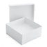 White Krome - Jewelry Box - 3-1/2 x 3-1/2 x 1-1/2"