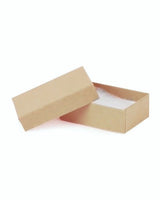 Natural Kraft - Jewelry Box - 2-7/16 x 1-5/8 x 13/16"