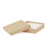 Natural Kraft - Jewelry Box - 4 x 4 x 1"