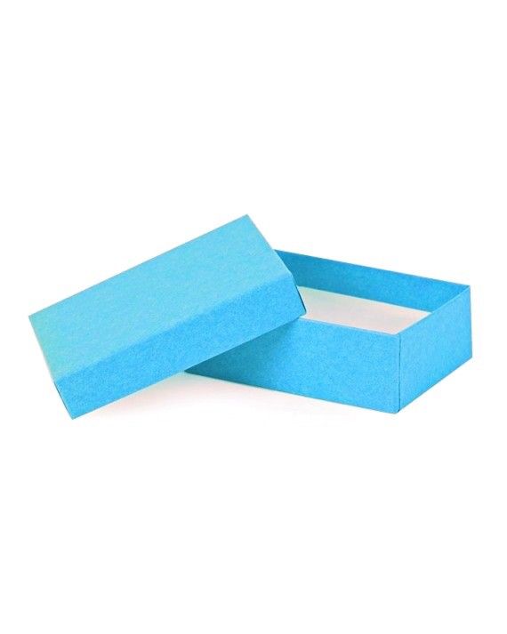 Kraft Jazz Blue - Jewelry Box - 3 x 2-1/8 x 1"