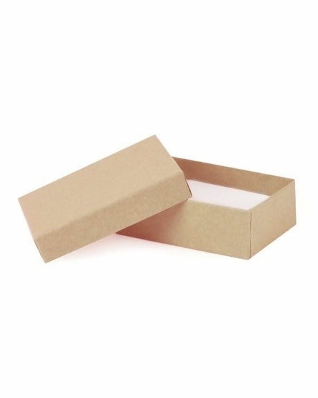 Natural Kraft - Jewelry Box - 3 x 2-1/8 x 1"