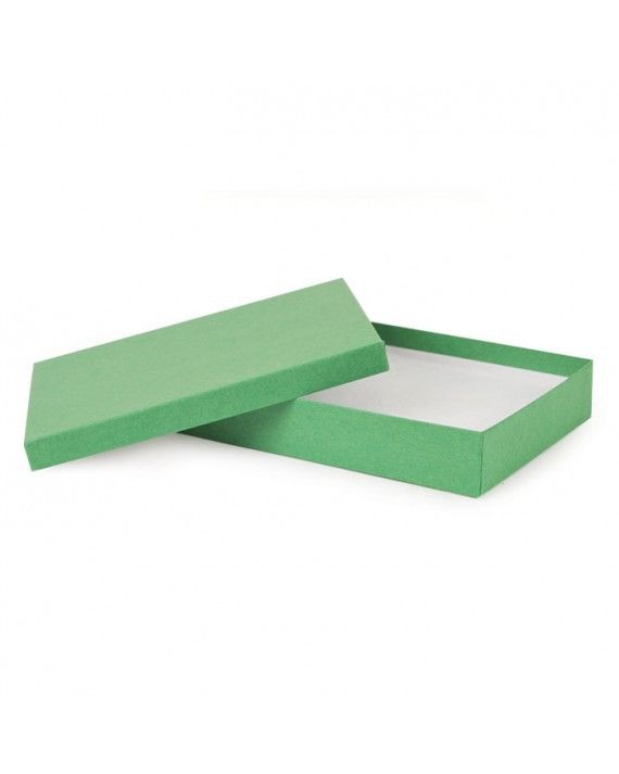 Kraft Green - Jewelry Box - 7 x 5 x 1-1/4"