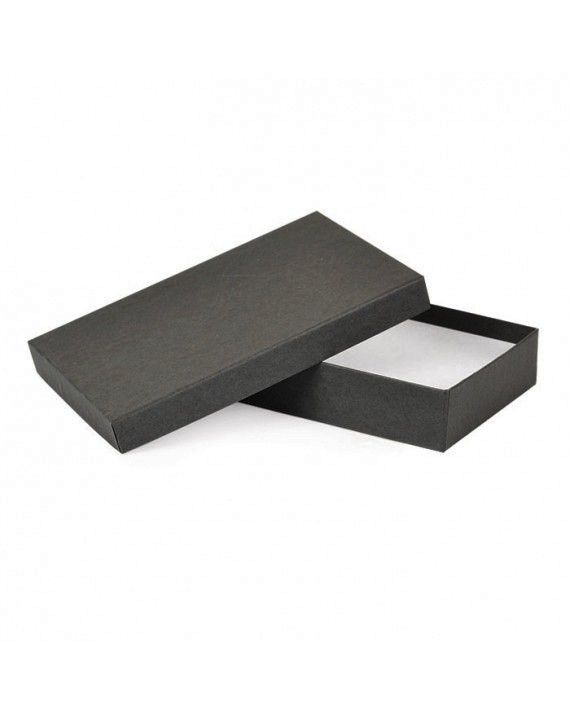 Kraft Black - Jewelry Box - 5-7/16 x 3-1/2 x 1"