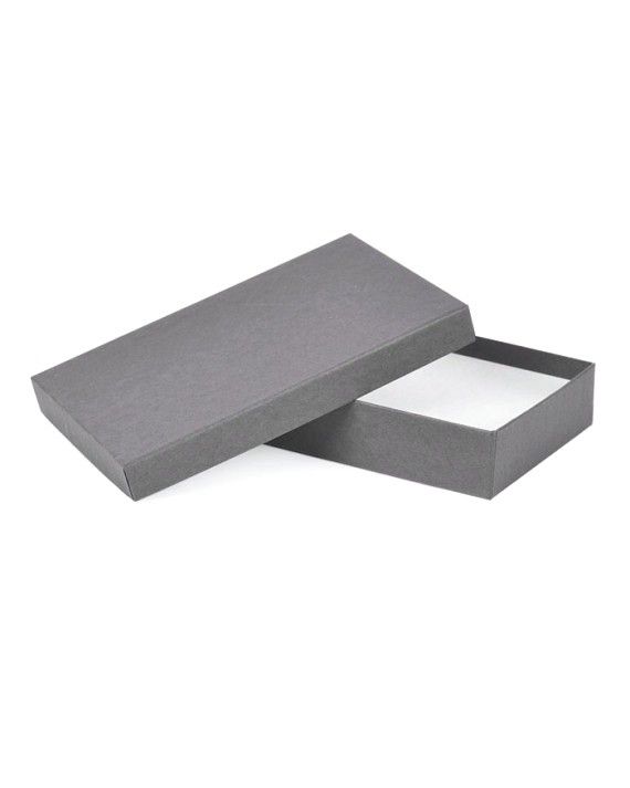 Kraft Grey - Jewelry Box - 5-7/16 x 3-1/2 x 1"