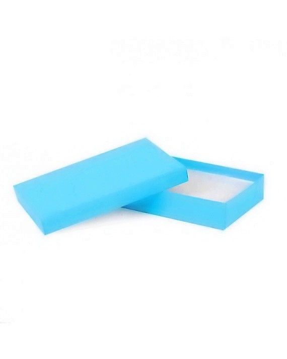Kraft Jazz Blue - Jewelry Box - 5-7/16 x 3-1/2 x 1"