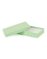 Kraft Light Green - Jewelry Box - 5-7/16 x 3-1/2 x 1"