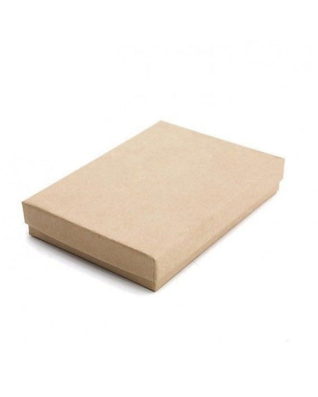 Natural Kraft - Jewelry Box - 5-7/16 x 3-1/2 x 1"