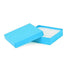 Kraft Jazz Blue - Jewelry Box - 3-1/2 x 3-1/2 x 7/8"