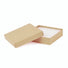 Natural Kraft - Jewelry Box - 3-1/2 x 3-1/2 x 7/8"
