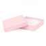 Kraft Pink - Jewelry Box - 3-1/2 x 3-1/2 x 7/8"