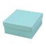 Gloss Aqua - Jewelry Box - 3-1/2 x 3-1/2 x 1-1/2"