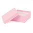 Kraft Pink - Jewelry Box - 3-1/2 x 3-1/2 x 1-1/2"