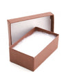 Matte Cocoa Embossed - Jewelry Box - 2-1/2 x 1-1/2 x 7/8"