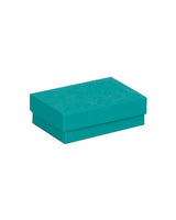 Matte Tropical Turquoise Blue - Jewelry Box - 2-1/2 x 1-1/2 x 7/8"