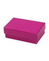 Fuchsia - Jewelry Box - 2-1/2 x 1-1/2 x 7/8"