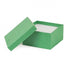 Kraft Green - Jewelry Box - 3-1/2 x 3-1/2 x 1-7/8"