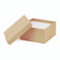 Natural Kraft - Jewelry Box - 3-1/2 x 3-1/2 x 1-7/8"