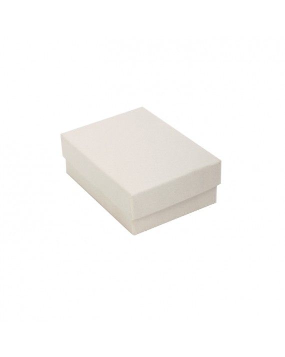 Matte White Sand - Jewelry Box - 3-1/16 x 2-1/8 x 1"