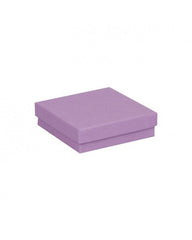 Matte Lilac - Jewelry Box - 3-1/2 x 3-1/2 x 1"