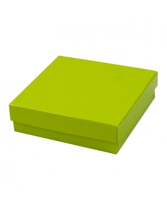 Lime - Jewelry Box - 3-1/2 x 3-1/2 x 1"