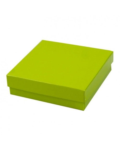 Lime - Jewelry Box - 3-1/2 x 3-1/2 x 1"