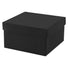 Matte Black Onyx - Jewelry Box - 3-1/2 x 3-1/2 x 2"