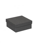 Matte Dark Slate Gray - Jewelry Box - 3-1/2 x 3-1/2 x 2"