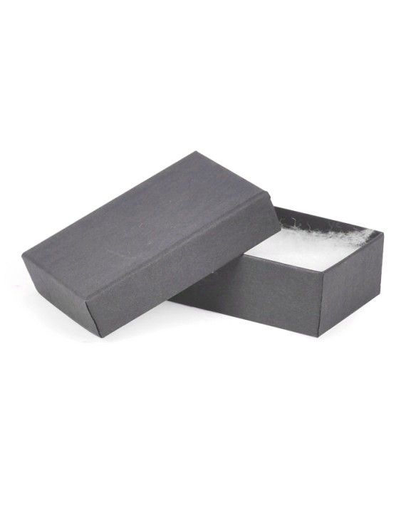 Kraft Grey - Jewelry Box - 2-7/16 x 1-5/8 x 13/16"