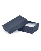 Kraft Navy - Jewelry Box - 2-7/16 x 1-5/8 x 13/16"
