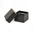 Gloss Black Embossed - Ring Box - 1-5/8 x 1-5/8 x 1-1/4"