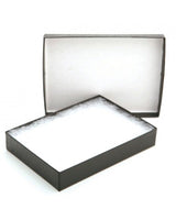 Black Swirl - Jewelry Box - 5-1/4 x 3-3/4 x 7/8"