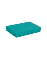 Matte Tropical Turquoise Blue - Jewelry Box - 5-1/4 x 3-3/4 x 7/8"