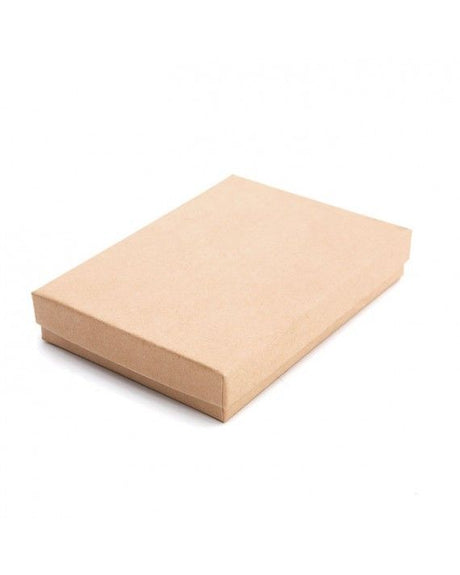 Brown Kraft - Jewelry Box - 5-1/4 x 3-3/4 x 7/8"