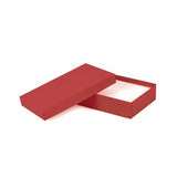 Matte Brick Red - Jewelry Box - 5-1/4 x 3-3/4 x 7/8"