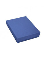 Matte Navy Blue - Jewelry Box - 5-1/4 x 3-3/4 x 7/8"